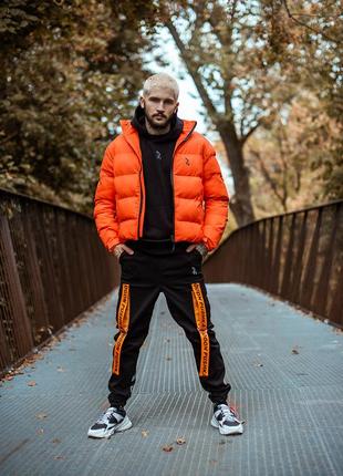 Коротка демісезонна куртка holla помаранчева — цена 2199 грн в каталоге Куртки ✓ Купить мужские вещи по доступной цене на Шафе
