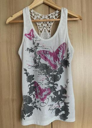 Майка вʼязана спинка