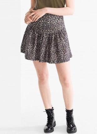 Женская юбка, размер s, цвет бежевый