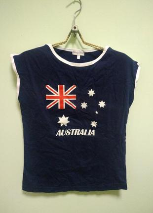 Футболка котонова australia.#