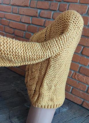 Кофта велика в'язка светр 3