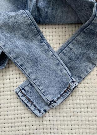 Блакитні скінні джинси джеггінси jackfrogs3 фото