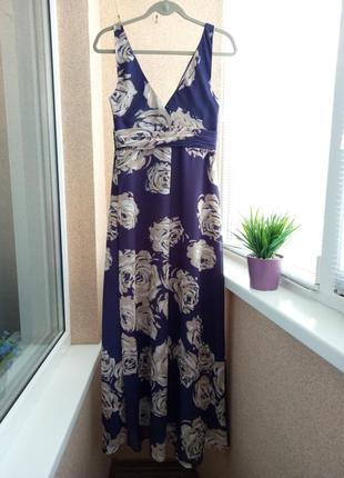 Супер гарна сукня максі в квітковий принт3 фото
