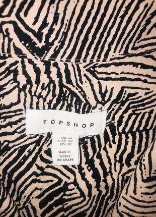 Блузка с красивым принтом topshop4 фото