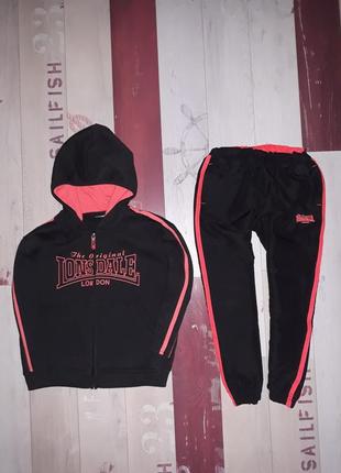 Мега стильный комплект lonsdale на 4-6 лет