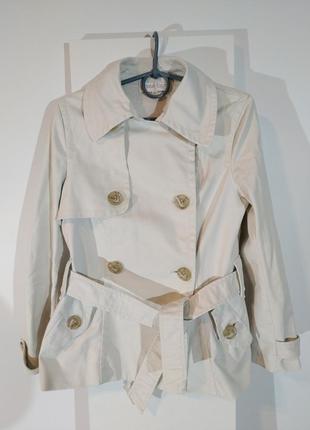 Коттоновый тренч двубортный (бренд phase eight)