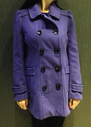 Бузкове пальто forever 21 розмір l/40
