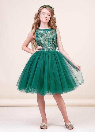 Платье для девочки zironka рост 116, 122, 140 зиронька