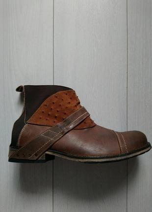 Шкіряні черевики buckaroo2 фото
