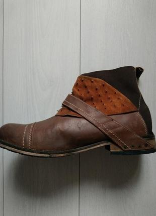 Шкіряні черевики buckaroo3 фото