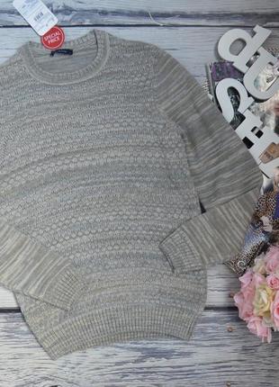 S новий чоловічий трикотажний вязаний светр джемпер з круглим вирізом lc waikiki вайкікі підлітковий6 фото