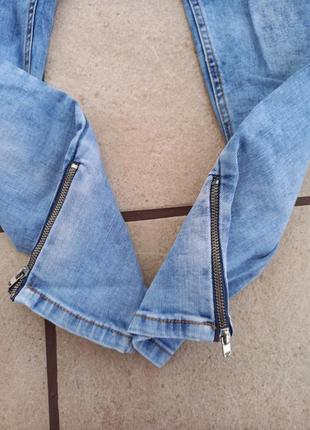 Джинси classx блакитні джинсові штани легінси4 фото