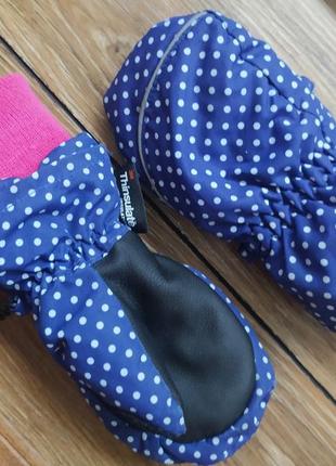 Крагі hm h&m термо рукавиці рукавички 2-4