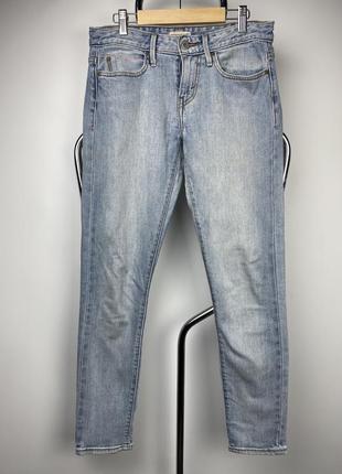 Оригінальні жіночі світлі джинси levis завужені левайс левіс1 фото