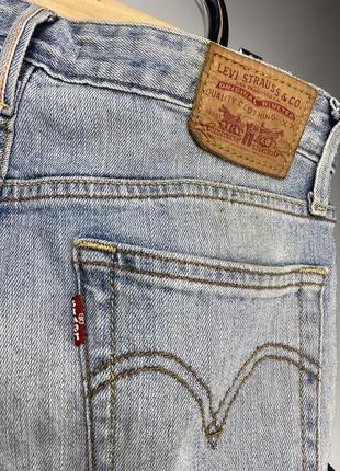 Оригінальні жіночі світлі джинси levis завужені левайс левіс6 фото
