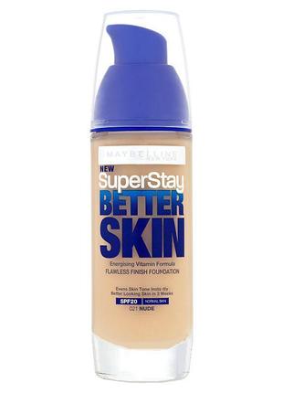 Тональный крем maybelline superstay better skin 30мл тон 40
