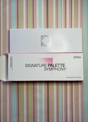 🔥🔥🔥 цена палетка теней ofra signature eyeshadow palette symphony5 фото