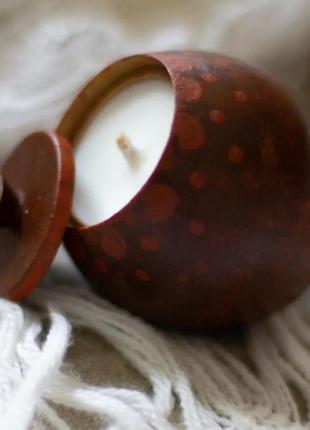 Еко-свічка з ароматом іланг-іланг2 фото