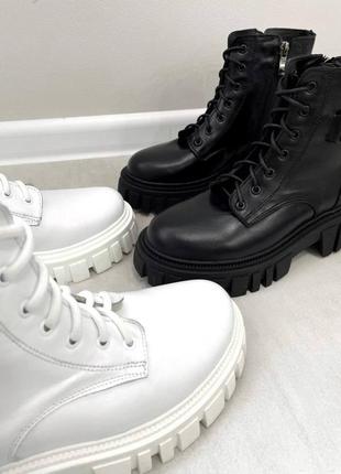 В наявності жіночі осінні черевики чоботи шкіряні ботільйони