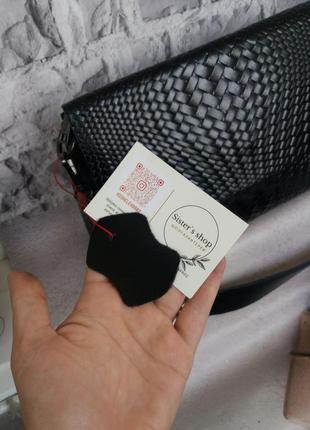 Жіноча шкіряна сумка жіноча шкіряна сумочка клатч шкіряний2 фото