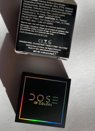 Dose of colors block party single eyeshadow - i need space - тени для век4 фото