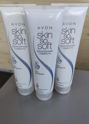 Гель для гоління ейвон skin so soft avon