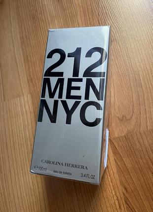 Carolina herrera 212 men nyc 100 ml.