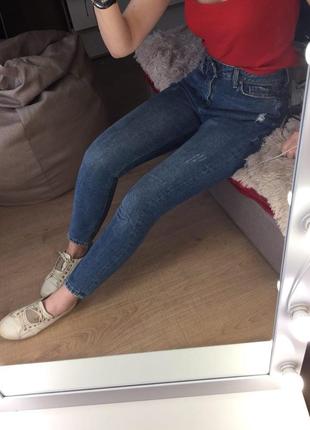 Бойфренди джинси mom jeans з високою посадкою2 фото