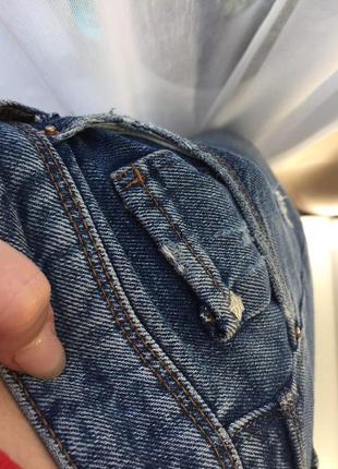 Бойфренды джинсы mom jeans с высокой посадкой7 фото