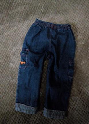 Фірмові джинси на 2 роки +/-2 фото