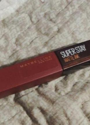 Maybelline super stay matte ink 270 coffee edition