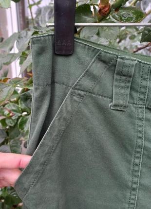 Розпродаж стильні котонові штани зеленого кольору asos3 фото