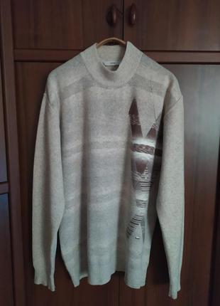 Мужской теплый свитер1 фото