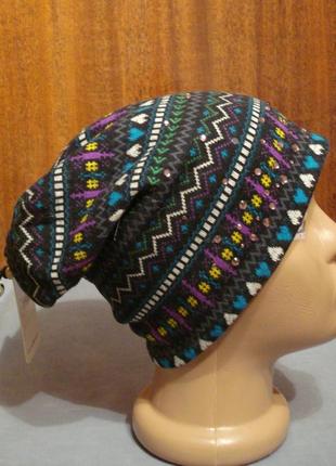 Тепла молодіжна шапка ocean angel