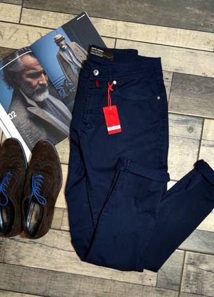 Чоловічі брюки - флети pierre cardin серії voyage у синьому кольорі