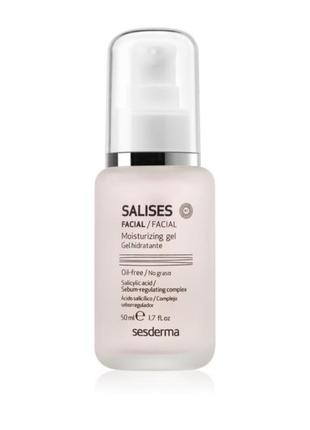 Sesderma salises зволожуючий гель для жирної шкіри