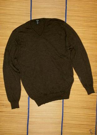 Распродажа пуловер шерстяной мужской м, gallaway1 фото