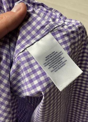Мужская премиальная рубашка polo ralph lauren, размер м-l5 фото