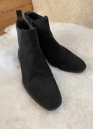 Чоловічі замшеві челсі 44р.