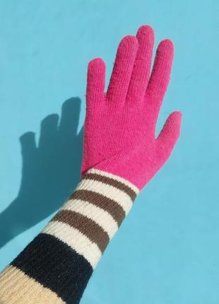 Жіночі рукавички довгі, женские перчатки длинные, 7,5-8р2 фото