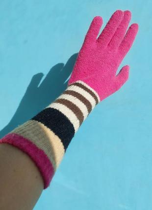 Жіночі рукавички довгі, женские перчатки длинные, 7,5-8р9 фото
