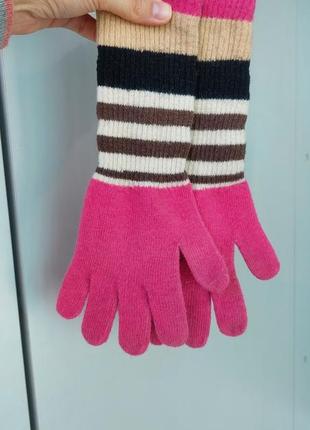 Жіночі рукавички довгі, женские перчатки длинные, 7,5-8р10 фото