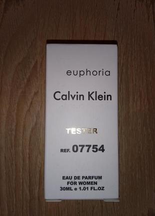 Парфуми нові жіночі calvin klein euphoria тестер турція 30мл