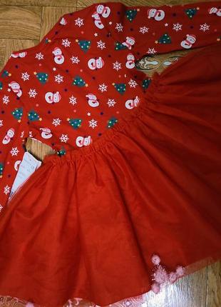 Нова! мега крутезна новорiчна сукня+ набiр прикрас в подарунок комплект  f&f пишне плаття3 фото