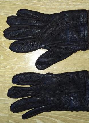Шкіряні рукавички