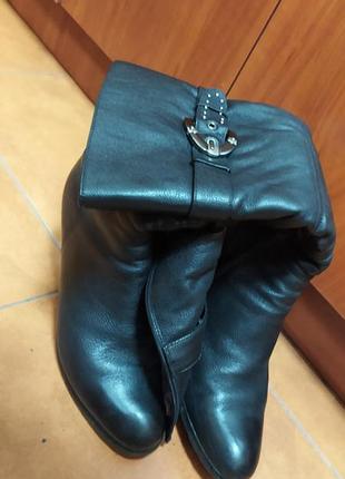 Чоботи жіночі, зимові,натур шкіра