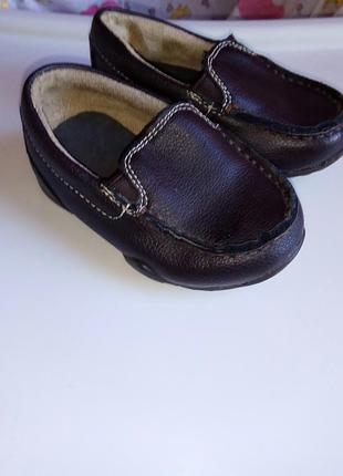 Кожаные мокасины, туфли