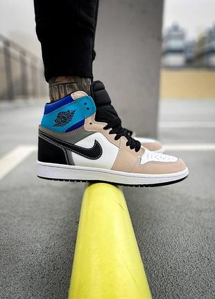 Чоловічі кросівки nike air jordan 1 retro high og prototype / smb