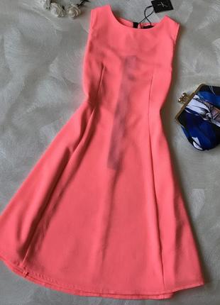 Рожева неонова сукня atmosphere10 фото
