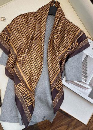 Хустина шовкова, шарф. (90*90)